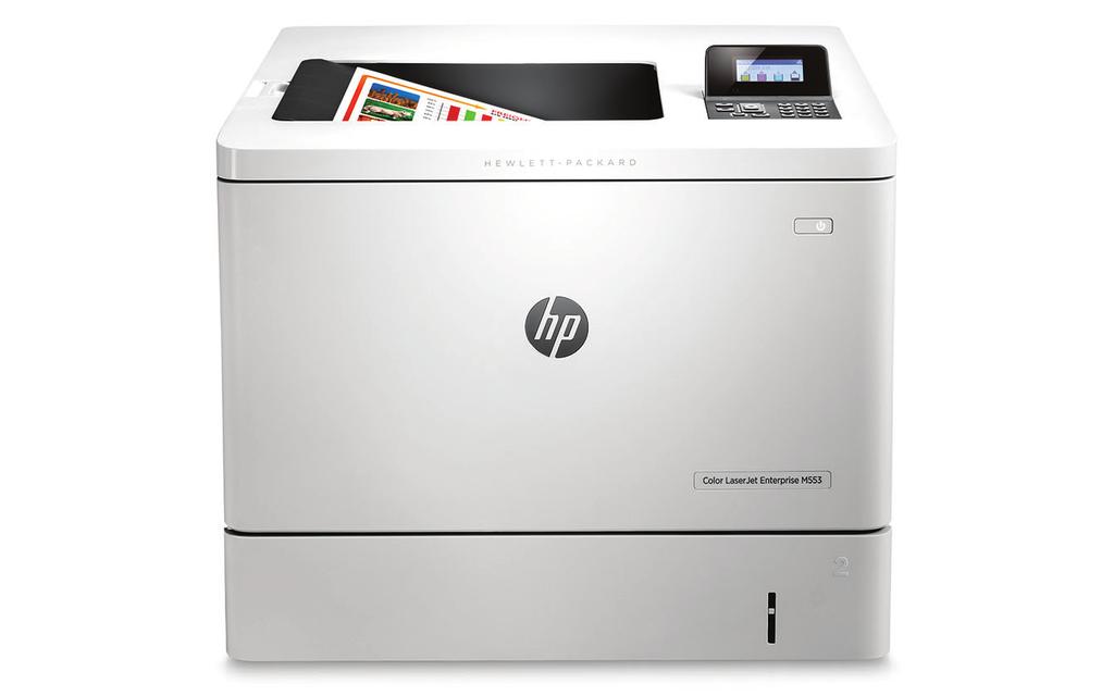 Datový list Řada barevných tiskáren HP LaserJet Enterprise M553 Vysoké rychlosti. Brilantní barva. Rychlost a barvy jsou perfektními společníky pro vaše podnikání.