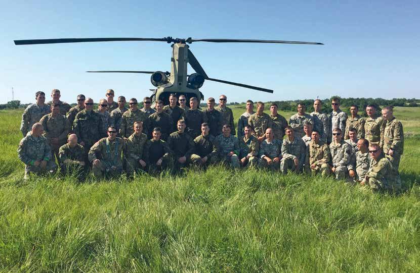 10 A report 9/2017 A report 9/2017 11 Sedmička absolvovala cvičení s národními gardami států Nebraska a Texas Intel Staff V průběhu letních měsíců se příslušníci 7.