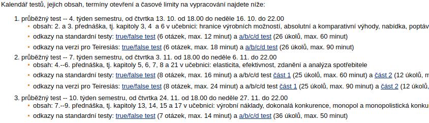 Co nám v ISu chybí (3) Pokud je někdo nemocný a potřebuje náhradní termín, je potřeba vytvořit nový odpovědník.
