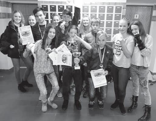 Rovněž ZŠ Lerchova vybrala svoje nejlepší zástupce a celkem 23 žáků a žákyň prvního i druhého stupně reprezentovalo naši školu více než obstojně.