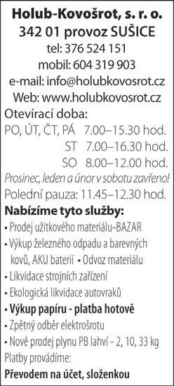 1. 2019 zaměstnanecké benefity, stravenky motivující osobní odměny 2x za rok Pokud máte zájem pracovat v našem týmu, posílejte vaše životopisy na e-mail: kasikova@sportoviste-susice.