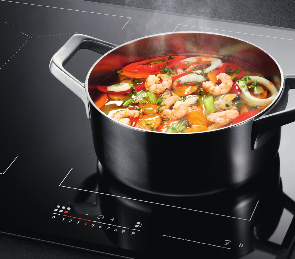 EG Vaření Varné desky Vaření Varné desky EG INDUCTION HOBS INDUKČNÍ DESKY WHT'S NEW CO JE NOVÉ?