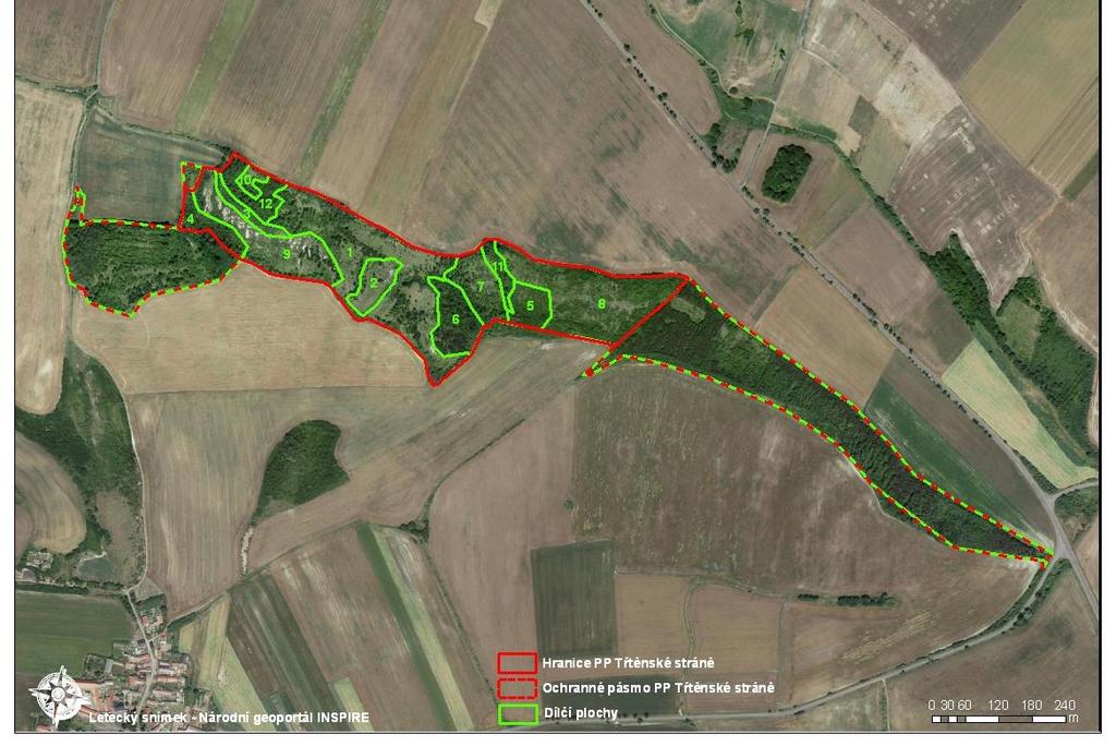 IV. 2 Mapa zákresů