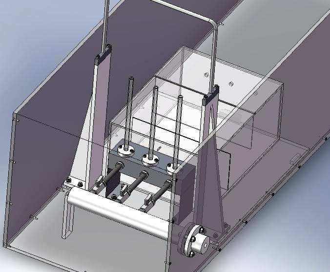 0 mm. Vnitřní uspořádání vychází z geometrie uvedené v kap. 3.. Na každém výstupu rozdělovače je nalisováno pouzdro na jehož konci je vnější závit G 3/8, který slouží k přišroubování škrtícího ventilu.