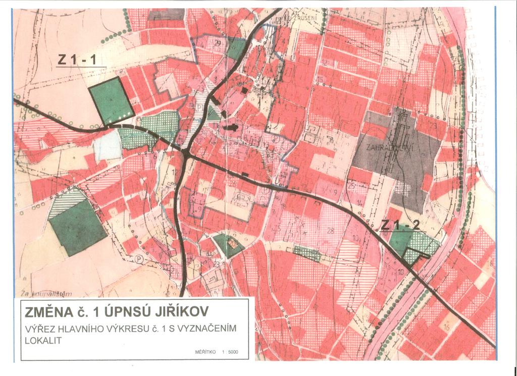 1'\ o (, 7n!j,níi"A"šrqm \:4 ~\ (\ I; ZMENA c. 1 ÚPNSÚ JIRíKOV i ).