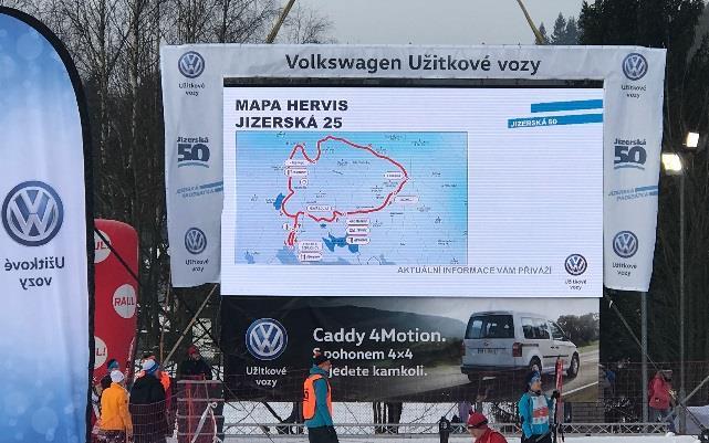LED obrazovka informace