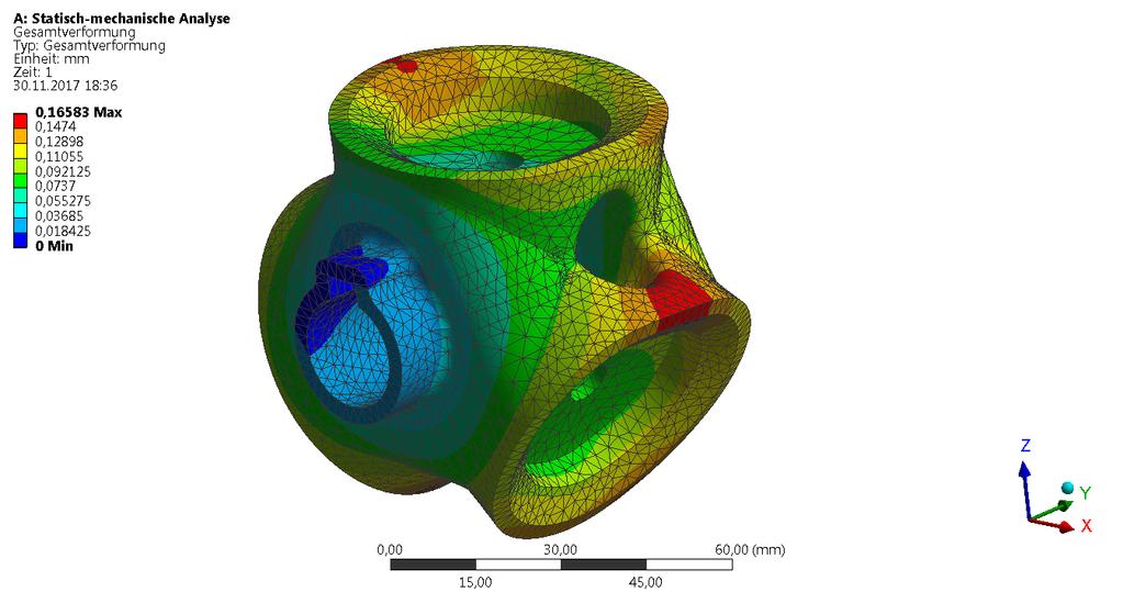 Entwurf eines individuellen Gestaltungskonzeptes und 3D-Konstruktion einer Rotorblattnabe mit max.