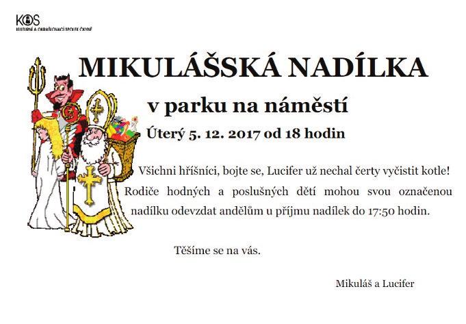 3 Prosinec 2017 AKTUALITY ze života Čkyně Richardovy Vánoce Plápolající plamínek na stromečku, kapr šplouchající ve vaně, Z nebe viděl