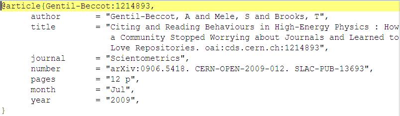 Příloha č. 13: CERN Document Server 1.