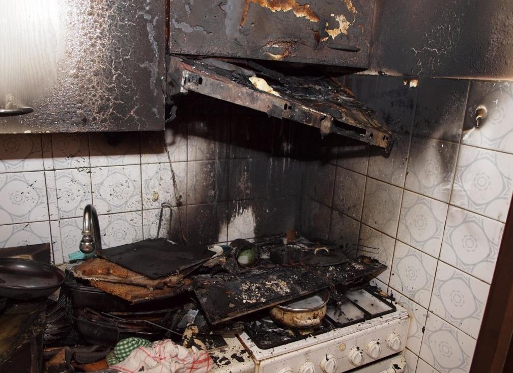 Skutečnost... 41 Požár kuchyně v bytě obytného domu.