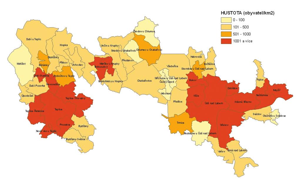 Strana 7685 St ížovice u Ústí nad Labem 0,99 29 29 Žandov u Chlumce 3,66 234 64 Krupka Bohosudov 2,02 3 740 1 849 Krupka 8,23 2 481 302 Maršov u Krupky 1,18 4 826 4 081 Sob chleby u Krupky 2,67 339