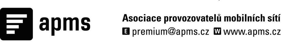 Obecná pravidla pro poskytování Služeb prostřednictvím Premium SMS a Premium MMS Kodex verze 5.4 schválen Představenstvem APMS dne: 22. 11