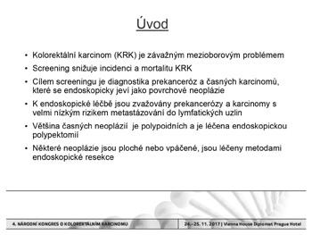 Spolupráce endoskopisty a chirurga v