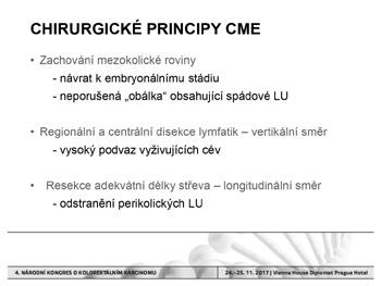 Kompletní mezokolická excize (CME) 4.