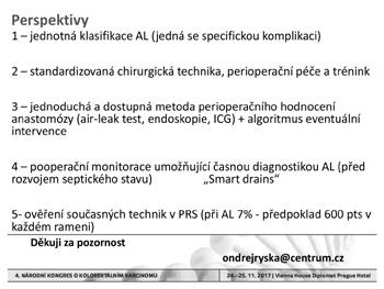 Dehiscence, experiment, perspektivy 208 4.