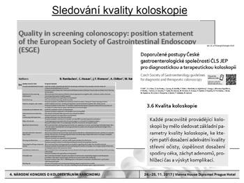Postavení koloskopie ve