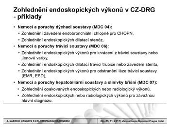 Úhrady endoskopie v novém