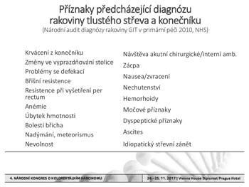 Včasná diagnostika
