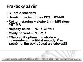 Zobrazovací metody: racionální využití v