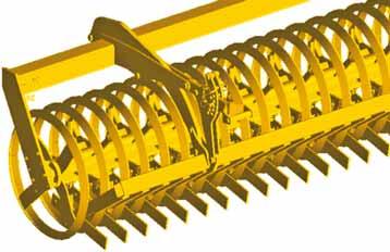 Kruhový řezací válec Ve prospěch řezacího kruhového válce (průměr 540 mm) hovoří intenzivnější drobení a zpětné zpevnění