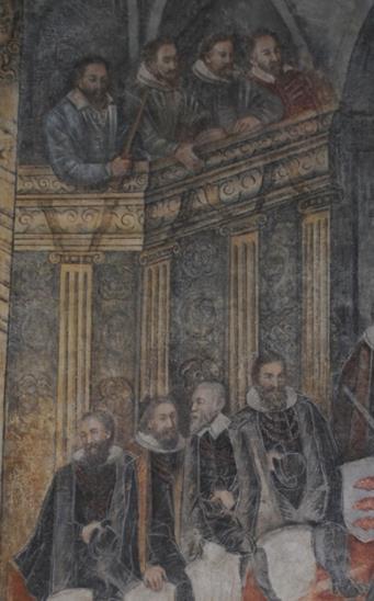 soudu, malba all secco, 1599 1602.