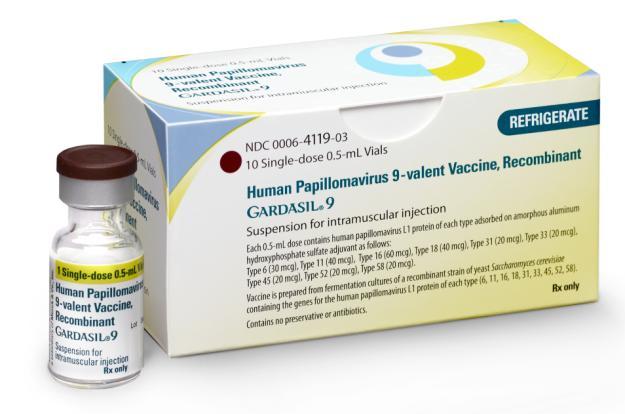 20 µg HPV typ 58 Jako adjuvans je použit amorfní aluminium-hydroxy-sulfát, který se zde využívá ke zvýšení imunitní odpovědi na očkovací látku.