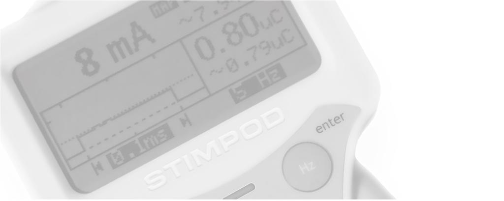 1) Seznámení se zařízením STIMPOD (NMS 410/450) 1.1) Popis zařízení STIMPOD (NMS 410/450) je přesné zařízení k lokalizaci nervů používané k vyhledávání specifických nervových cest.