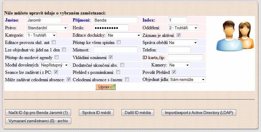 V administrátorském menu Firma / Historie logování lze dohledat, kdo se kdy z jakého PC (dle IP adresy) hlásil a zda bylo přihlášení úspěšné či nikoli.