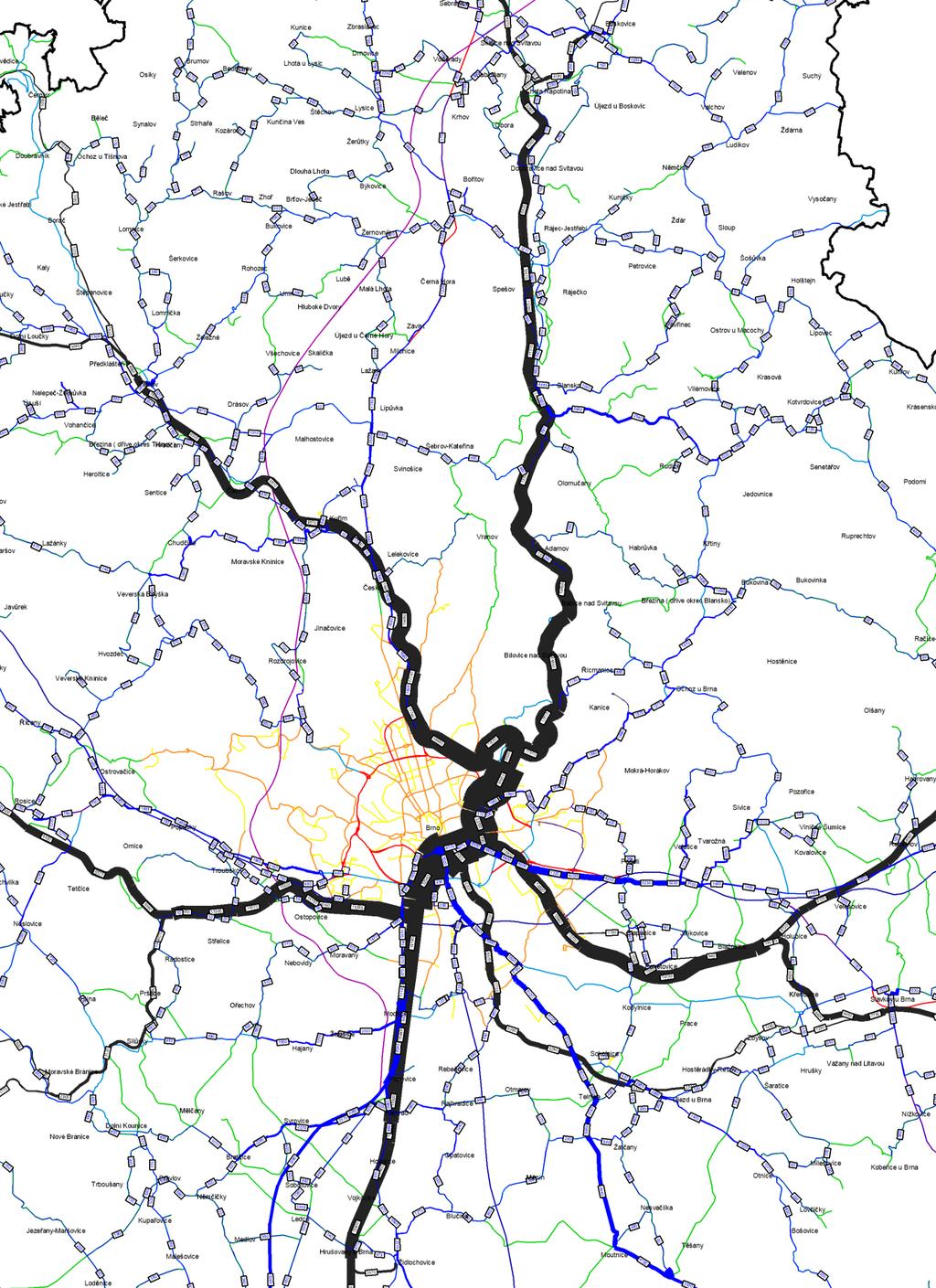 Dopracování variant řešení ŽU Brno Část