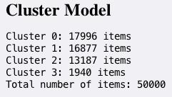 5.2 Cluster model 2