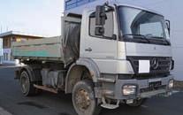 450 mm, užitečná hmotnost 32 770 kg, INDEX:1691 30 MB ACTROS 2646 LS 6x4 EURO 3 + podvalník GOLDHOFER STN-L 3-38/80, DPR: 23.