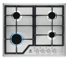 80 Electrolux Varné desky Varné desky Electrolux 8 EGH6343ROR EGS6436SX KGS6436SX KGS646SX PLYNOVÁ PLYNOVÁ PLYNOVÁ PLYNOVÁ Propojení varných zón: nelze Propojení varných zón: nelze Propojení varných