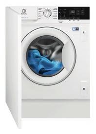 50 Electrolux Praní a sušení Praní a sušení Electrolux 5 EW7F447WI PRAČKA MULTIFUNKČNÍ PRO PLNĚ TROUBA INTEGROVANOU INSTALACI Maximální náplň praní (kg): 7 Maximální rychlost odstřeďování (ot.