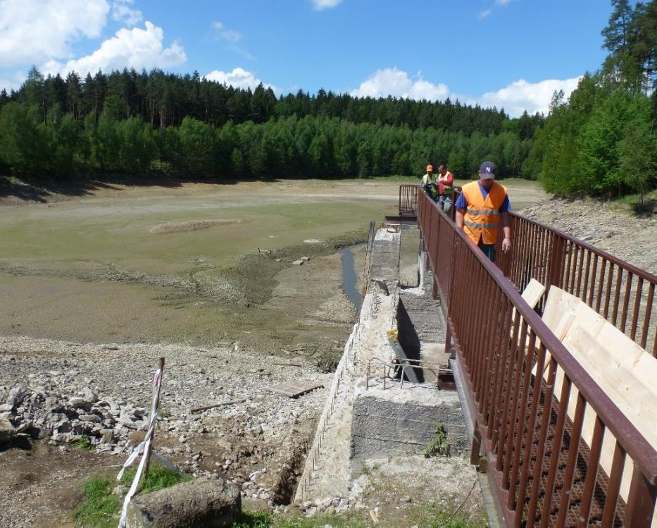 Správa vodních toků základní opatření prováděná ke zmírnění dopadů sucha Výstavba,