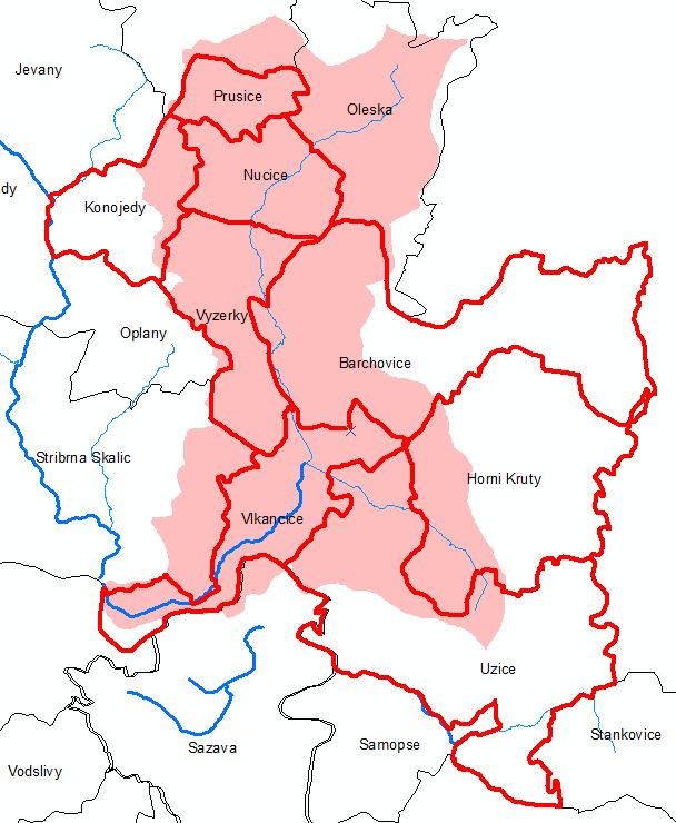 NUČICKÝ POTOK Navštívené obce/města Obec/město Město Kostelec nad Černými lesy Barchovice Horní Kruty Konojedy Navštívená osoba Účast správců toků Prakticky mimo zájmové území Starosta Starosta