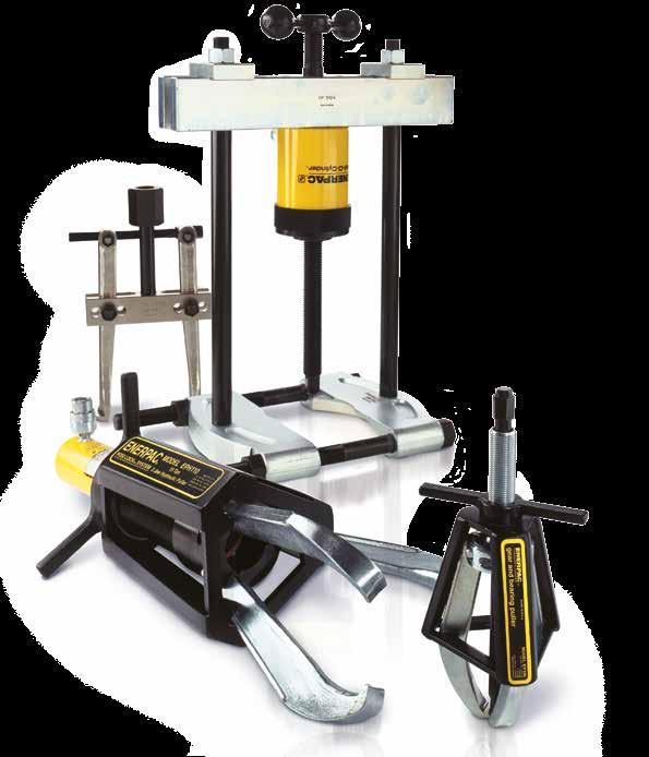 Hydraulické a mechanické sťahováky Enerpac ponúka kompletnú radu sťahovákov so širokým rozsahom veľkostí, výkonnosti a v rôznych vyhotoveniach.