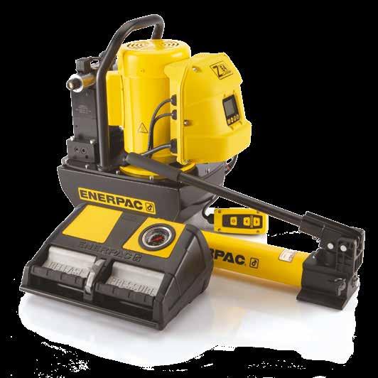 Hydraulická čerpadla a směrové ventily Hydraulická čerpadla Enerpac se dodávají ve více než 0