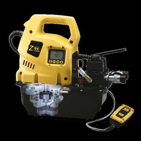 Enerpac nabízí výrobky s ručním, bateriovým, elektrickým, pneumatickým a benzinovým pohonem, s celou