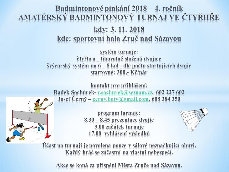 Ostatní akce: 3. 11. 2018 Městská knihovna - sobotní provoz - otevřeno od 9:00 do 11:30 hod. 7. 11. 2018 Akademie třetího věku - První republika - vzestup a rozkvět mladého státu - probíhající kurz.