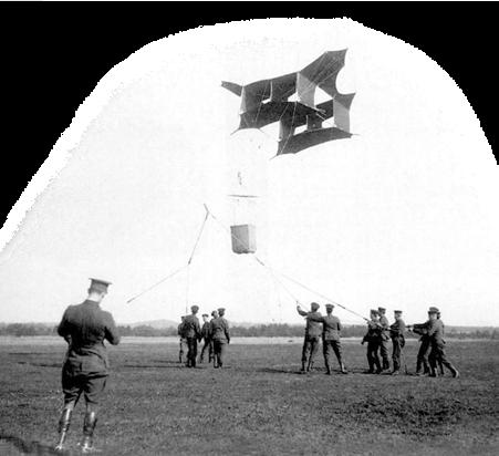 1904 Při dalších pokusech v letech 1904 05 dosáhl dokonce výšky 800 metrů, což je dosavadní rekord pro