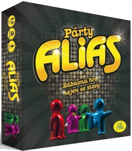 Párty Alias V této hře vysvětlujete ostatním spoluhráčům význam slov pomocí jiných výrazů, takže používáte například synonyma, protiklady a nápovědy.