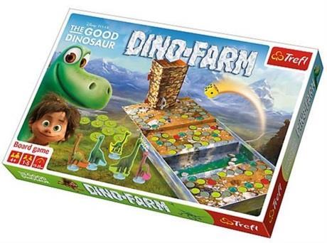 Dino-farm Zábavná hra s animovanými postavami z filmu Hodný dinosaurus. Arlo pracuje s rodinou na farmě. Pomozte sympatickým dinosaurům sklidit úrodu z pole.