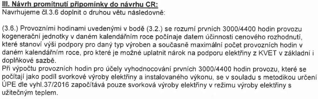 30 Poznámka: Připomínky subjektů, které si nepřály být