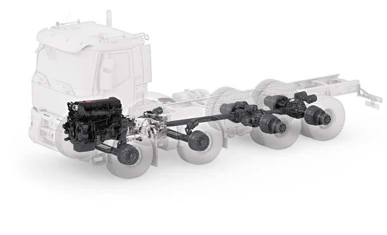 RENAULT TRUCKS_ 6 7 RENAULT TRUCKS_ NABÍDKA 2 MOTORŮ S 6 VÝKONY Technologie vybrané společností Renault Trucks pro své nové