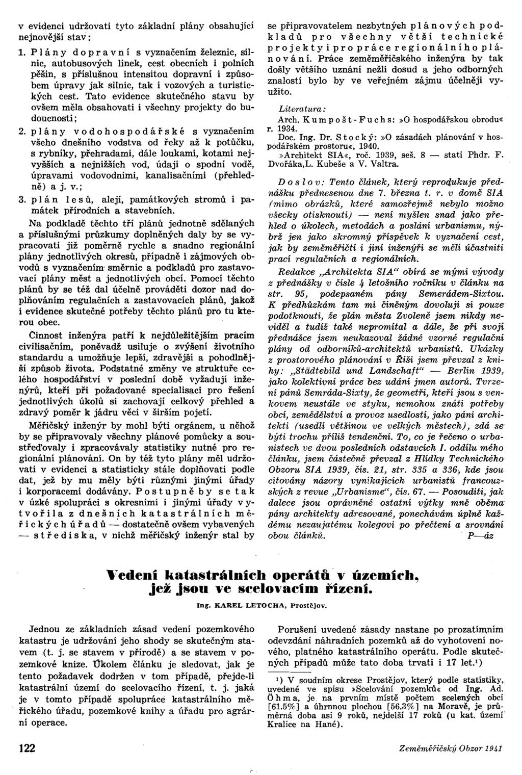 v evidenci udržovati tyto základní plány obsahujicí nejnovější stav: 1.