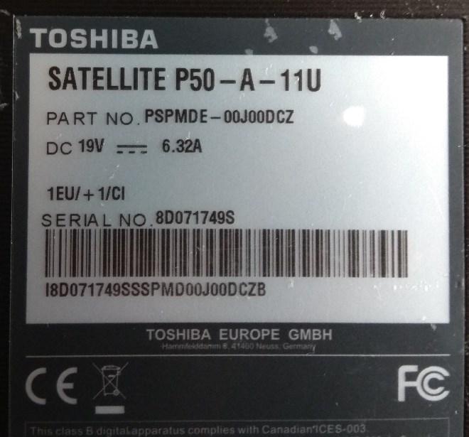 Satellite P50-A-11U, cena