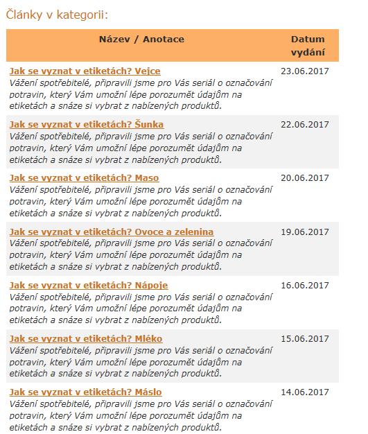 Jak se vyznat v etiketách potravin?