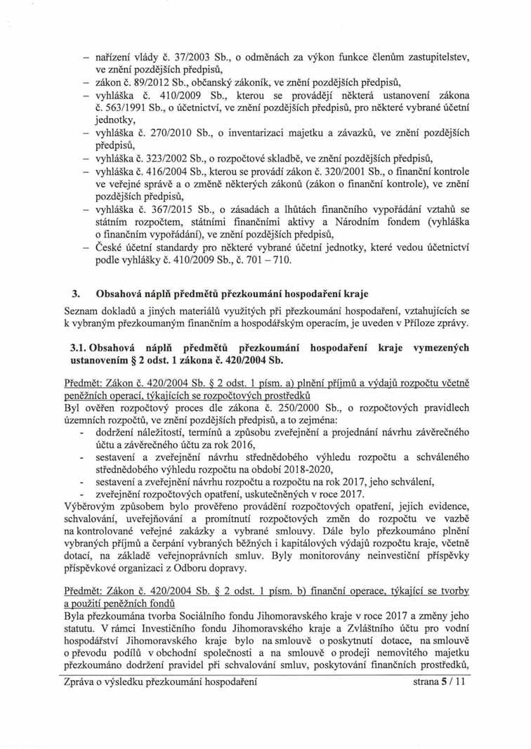 Výroční zpráva Jihomoravského
