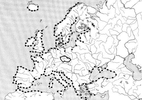 umělých výtěrů 1990-2005 Acipenser sturio jeseter velký 1858-1870