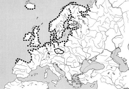 Salmo trutta Linnaeus, 1758 pstruh obecný S. trutta m.